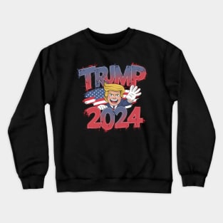 Trump 2024 Presidential Election Vote Usa Crewneck Sweatshirt